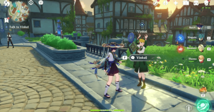 Genshin - Across the Wilderness Quest Start