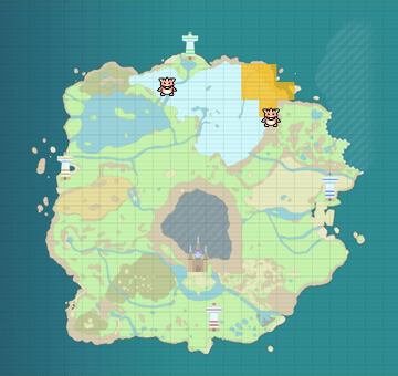 Weavile Location Map