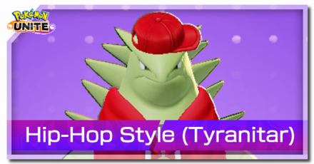 Pokemon UNITE - Hip-Hop Style Tyranitar Banner