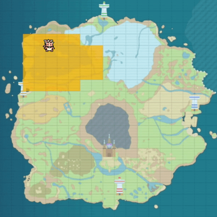 Tatsugiri Location Map