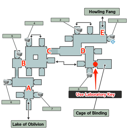 Crisis Core Reunion - Goddess Key Locations - Cage of Binding