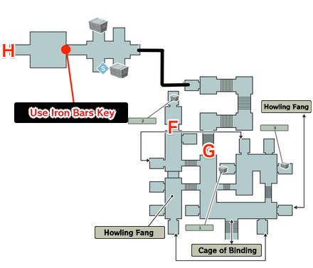 Crisis Core Reunion - Goddess Key Locations - Howling Fang