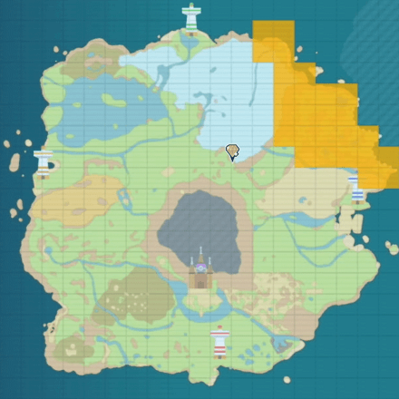 Lucario Location Map