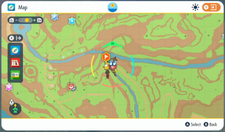 Pokemon Scarlet and Violet SV West Province (Area One) Map Location, size440x248