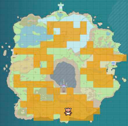Psyduck Location Map