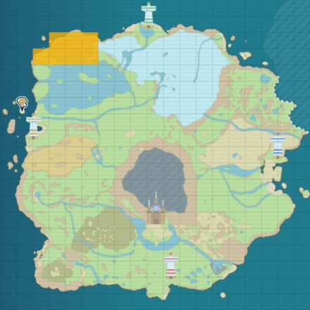 Raichu Location Map