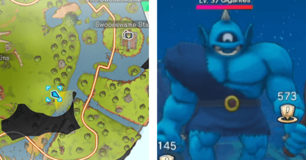 Dragon Quest Treasures - Gigantes Location