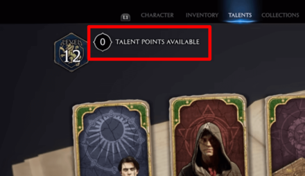 Hogwarts Legacy - Spend Talent Points