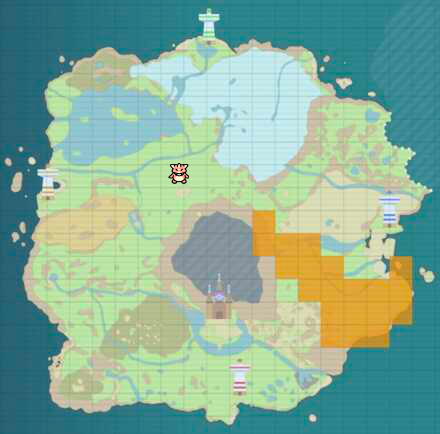 Steenee Location Map