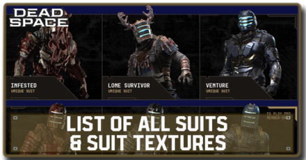 Dead Space Remake - How to Get All Suits