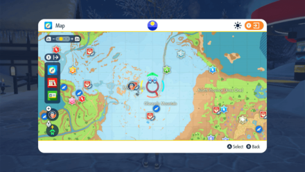 Pokemon Scarlet and Violet (SV) - Head to a Snowy Area