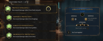 Hogwarts Legacy - What Are Traits