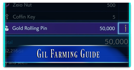 Crisis Core Reunion - Gil Farming Guide