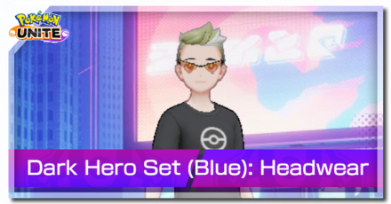 Pokemon UNITE - Dark Hero Set (Blue) Headwear Banner