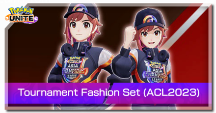 Pokemon UNITE - Tournament Fashion Set (ACL2023) Banner