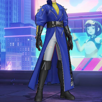 Dark Hero Set (Blue): Top and Bottom Preview