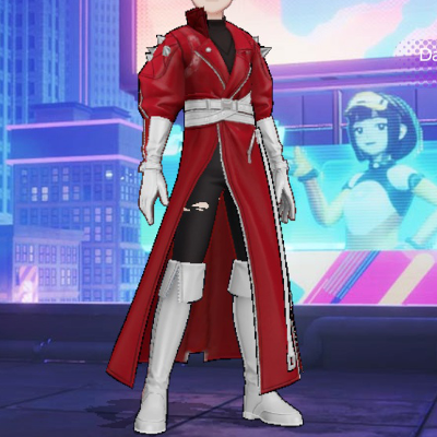 Dark Hero Set (Red): Top and Bottom Preview