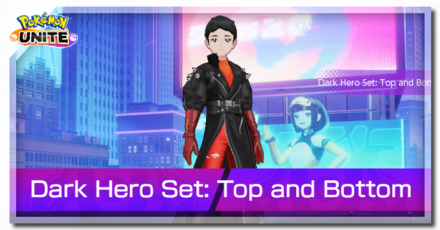 Pokemon UNITE - Dark Hero Set Top and Bottom Banner