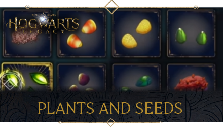 Hogwarts Legacy - List of Plants and Seeds