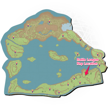 Casseroya Lake Battle League Rep Pokemon Trainers