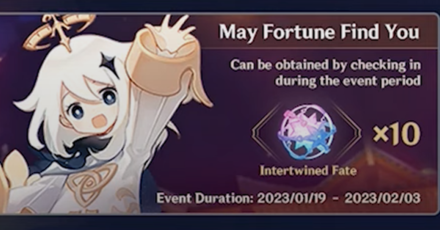 Genshin - May Fortune Find You