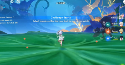 Genshin - Second Blooming event - Complete the Domain to Score Points