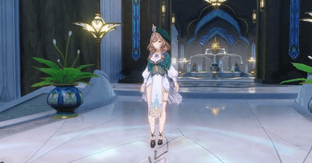 Genshin - Lisa Skin Preview - A Sobriquet Under Shade