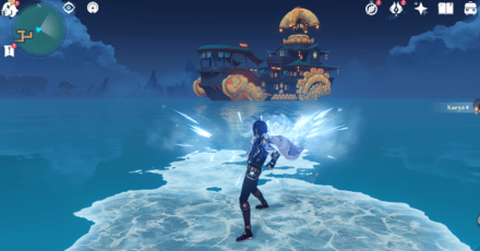 Genshin - Kaeya Ice Bridge