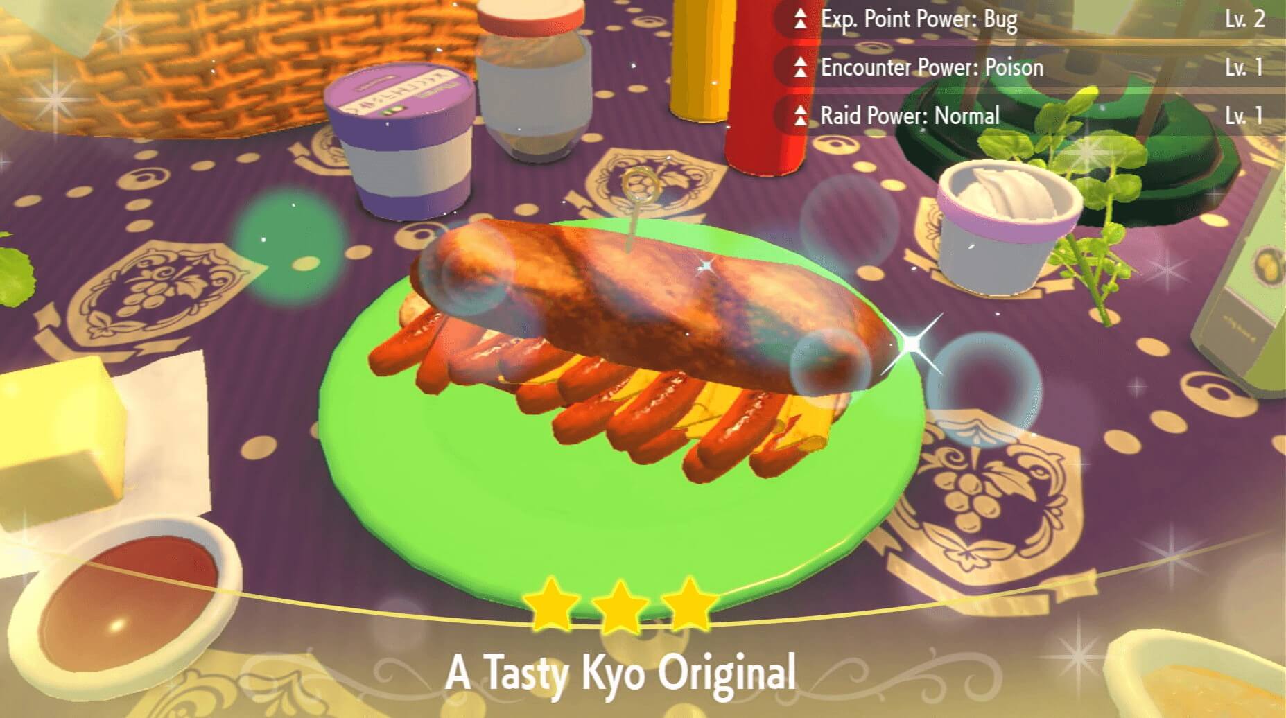 Exp. Point Power Bug Sandwich Lv. 2 - Pokemon Scarlet and Violet (SV)