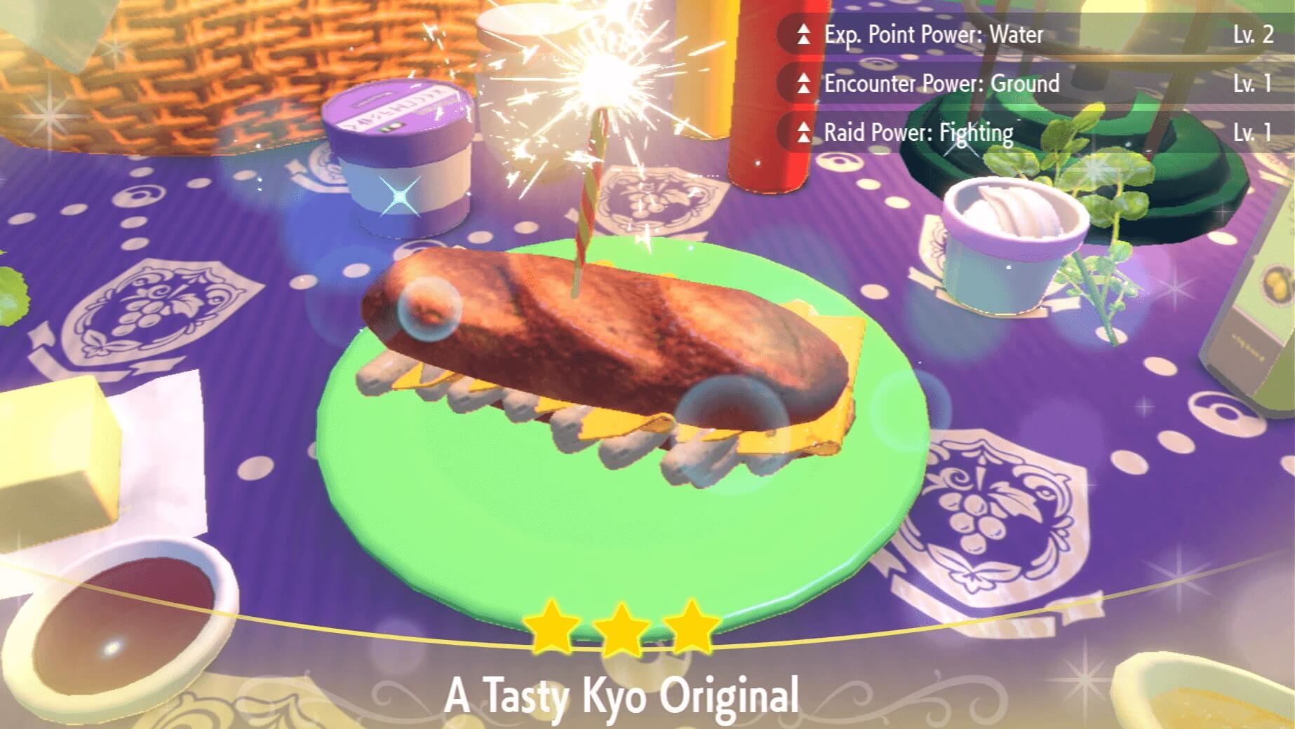 Exp. Point Power Water Sandwich Lv. 2 - Pokemon Scarlet and Violet (SV)