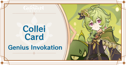 Genshin Impact - Collei Card Guide