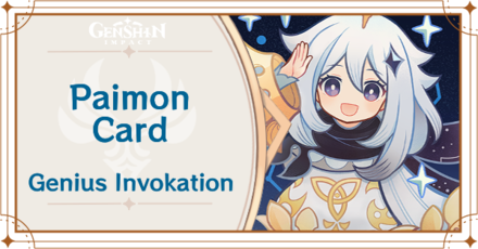 Genshin Impact - Paimon Card Guide