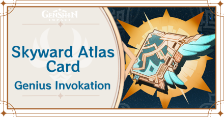 Genshin Impact - Skyward Atlas Card Guide