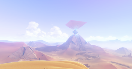 Genshin Impact - The Great Red Sand - Hypostyle Desert