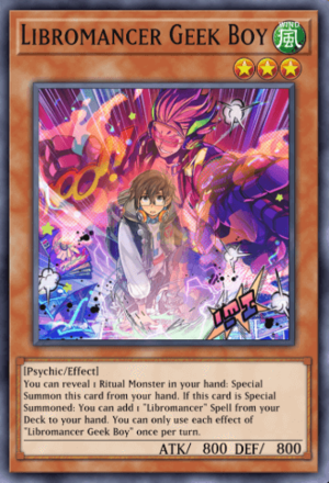 Libromancer Geek Boy