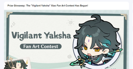 Genshin - Participate by Creating Xiao Fan Arts