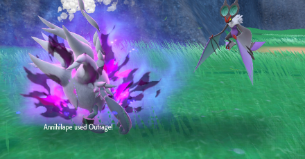 Pokemon Scarlet and Violet SV - Annihilape Move Outrage