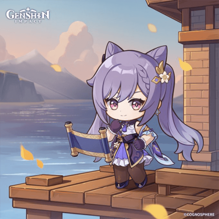 Genshin Impact - Keqing Birthday Art 2022