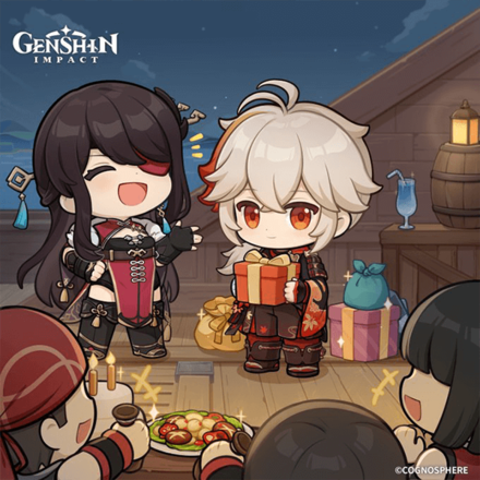 Genshin Impact - Kazuha Birthday Art 2022