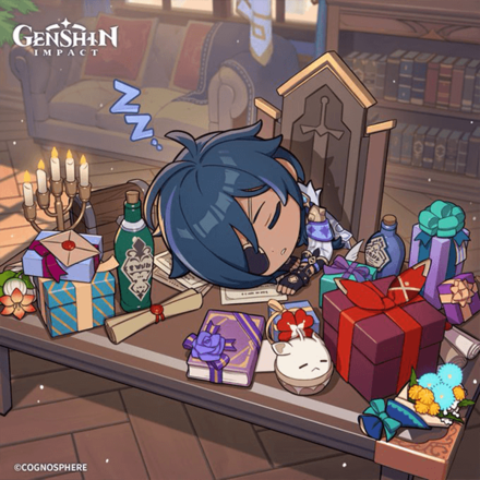 Genshin Impact - Kaeya Birthday Art 2022