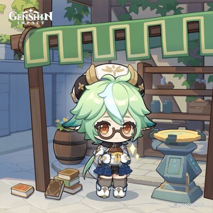 Genshin Impact - Sucrose Birthday Art 2022