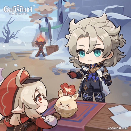 Genshin Impact - Albedo Birthday Art 2022