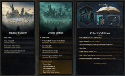 Hogwarts Legacy - Pre-Order Bonues