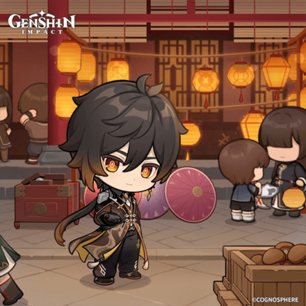 Genshin Impact - Zhongli Birthday Art 2022