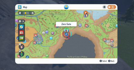 Pokemon Scarlet and Violet SV Area Zero Research Station 4 Map Location, size440x248