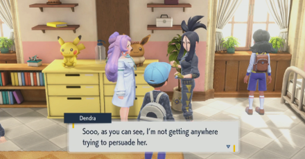 Pokemon Scarlet and Violet SV - Dendra and Nurse Miriam