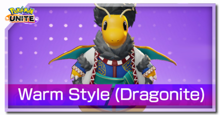Pokemon UNITE - Warm Style Dragonite Banner