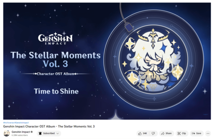 Genshin Impact -  Character OST Review Event How to Participate Step 1
