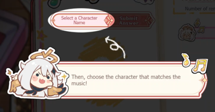 Genshin - How to Play 2 - Pick a Character in the List