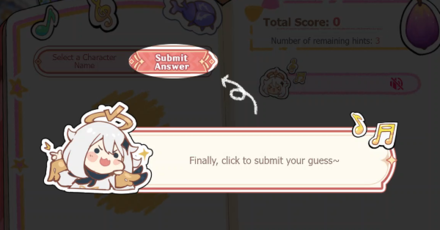 Genshin - How to Play 3 - Submit Your Answer
